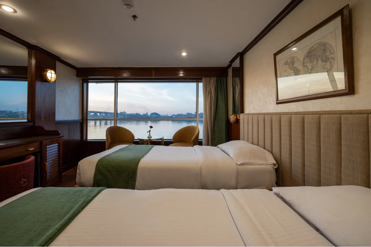 Cabin aboard the Magic I Nile Cruise Nile cruise